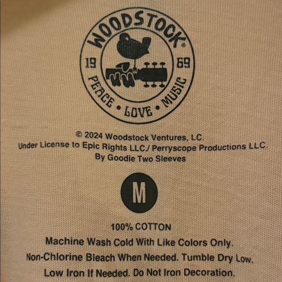 FOREVER 21 X Woodstock Sleeveless T-Shirt - Picture 6 of 9